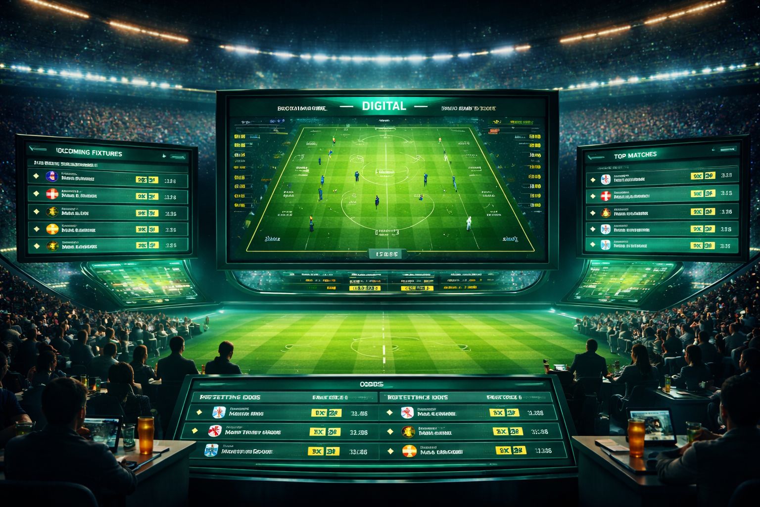 Mercados de apuestas de fútbol Eluck y calendario deportivo